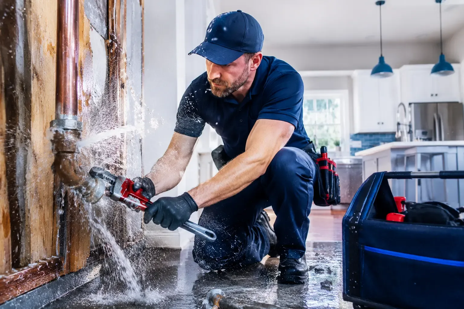 Local emergency pipe repair professionals in Bonnyman, KY